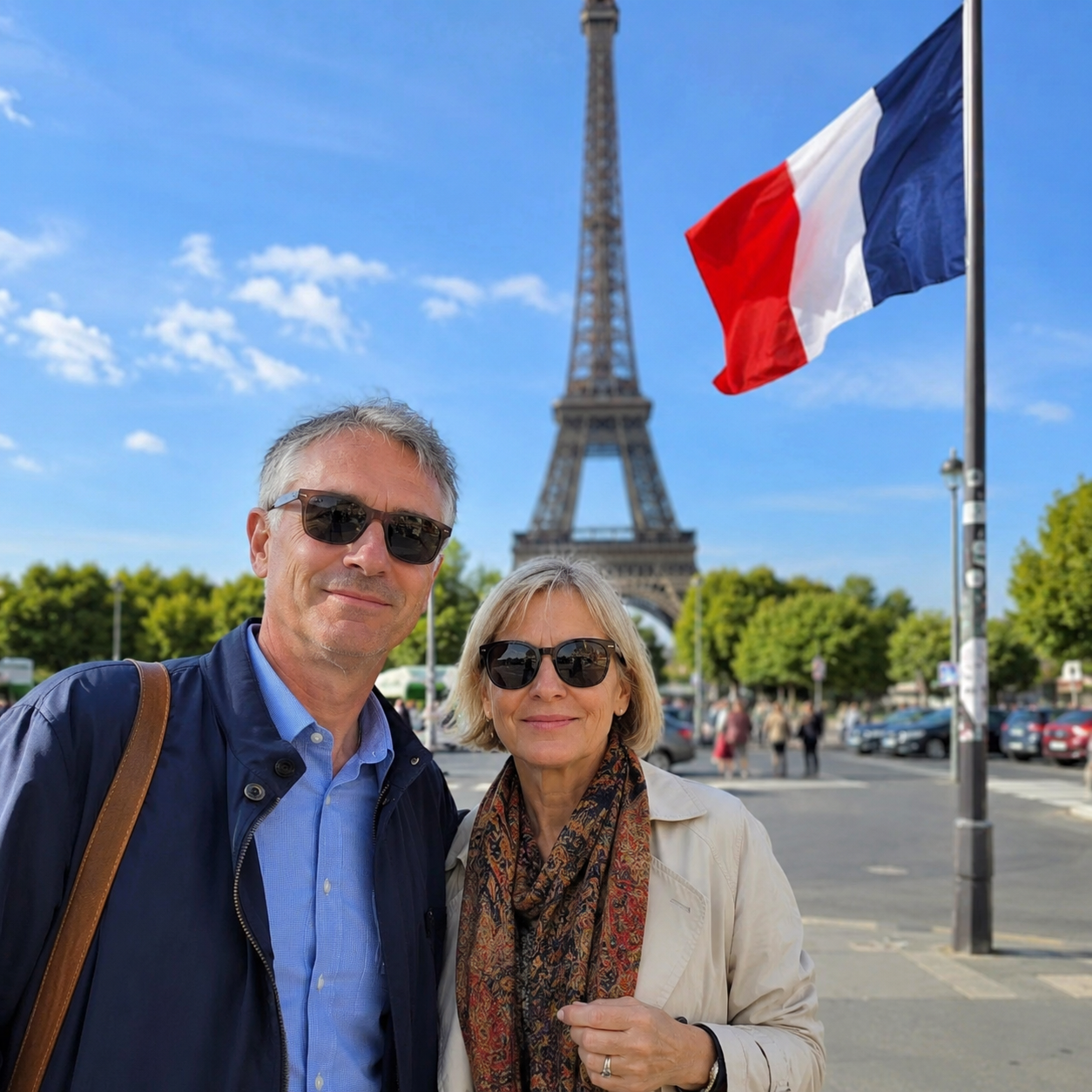 People visiting France
