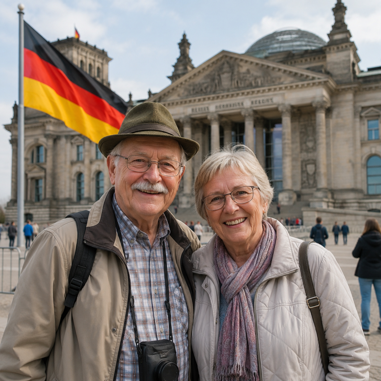 People visiting Germany